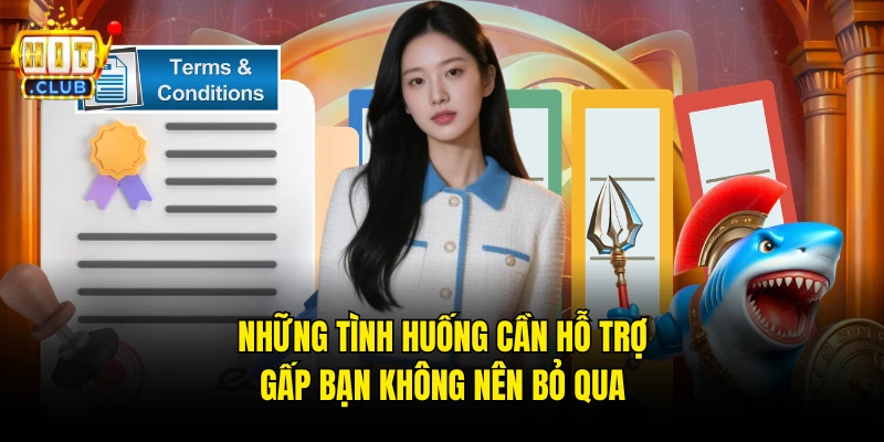 Những tình huống cần hỗ trợ gấp bạn không nên bỏ qua